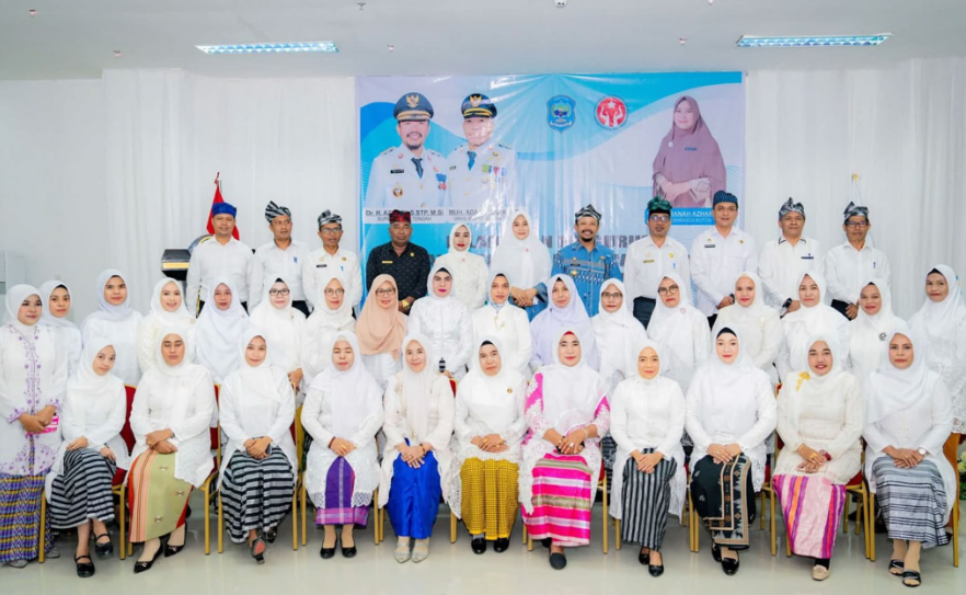 Pengurus Dekranasda Buton Tengah masa bakti 2025–2030. Foto. IST
