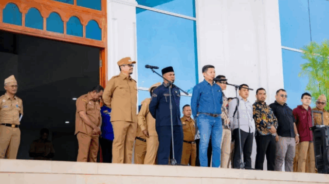 Bupati Buton Tengah Terima Mahasiswa KKN USN Kolaka, Tekankan Nilai Pengabdian dan Pembelajaran Sosial. Foto : IST