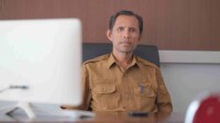 Kepala Dinas Kependudukan dan Pencatatan Sipil (Dukcapil) Kabupaten Buton Tengah, Tamrin Mau, S.Pd., M.Pd. Foto. Muhammad Shabuur